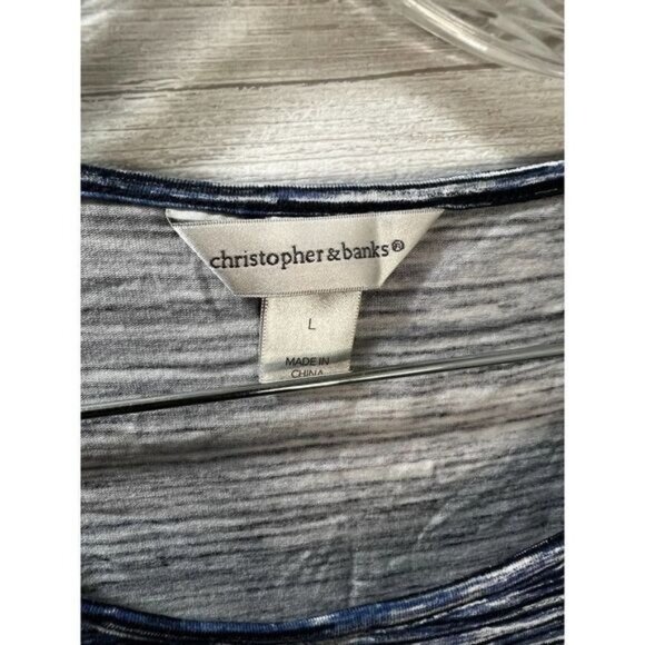 Christopher & Banks Tank Tops‎ Sleeveless Crew Neck Large - Picture 4 of 4